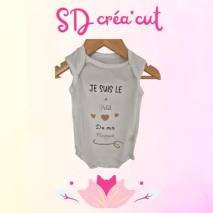 Body Petit cœur de Maman