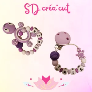 Coffret Duo Tortue Violette