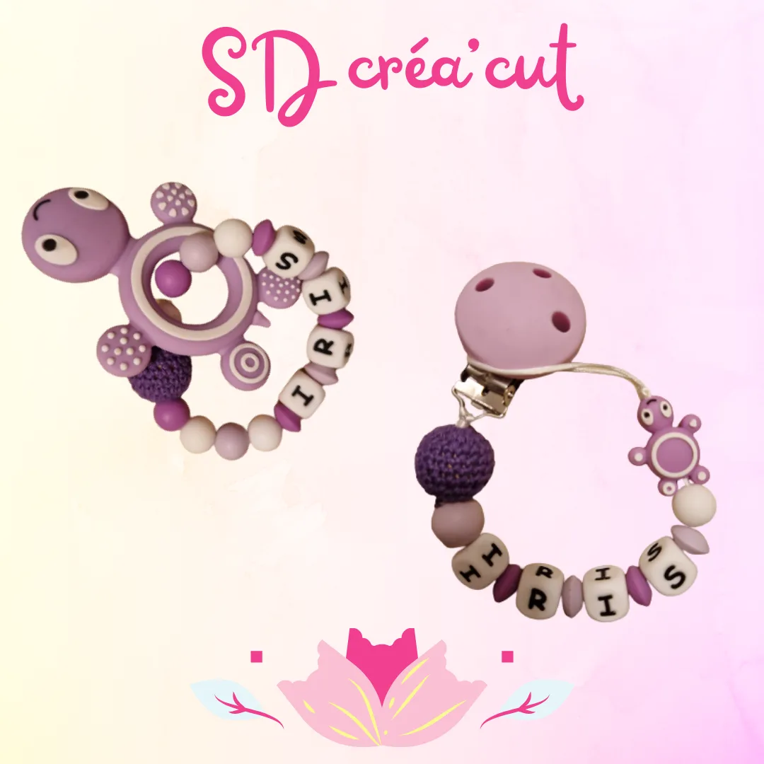 Coffret Duo Tortue Violette
