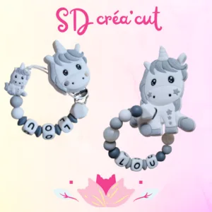 Coffret Duo Licorne Grise