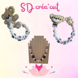 Coffret Trio Ourson Beige