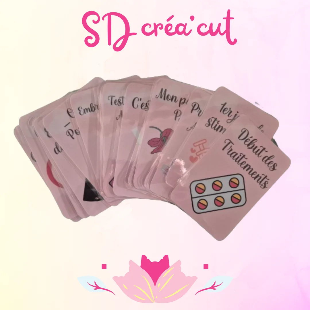 Cartes Étapes Parcours PMA en Couple