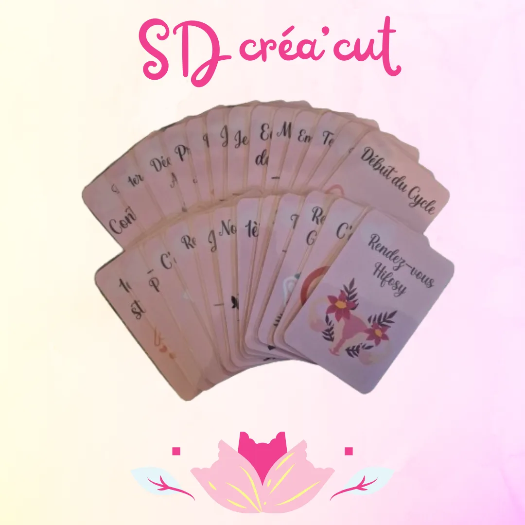Cartes Étapes PMA  Solo ou en Couple Homo